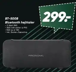 Bilka BT-500B Bluetooth højttaler tilbud