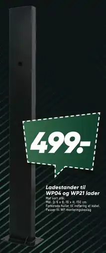 Bilka Ladestander til WP04 og WP21 lader tilbud