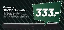 Bilka Prosonic SB-300 Soundbar tilbud