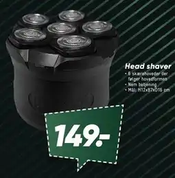 Bilka Head shaver tilbud