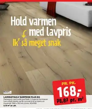 LAMINATGULV SURPRISE PLUS EG