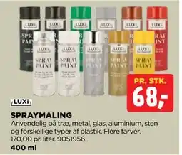 jem & fix LUXI SPRAYMALING tilbud