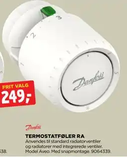 jem & fix TERMOSTATFØLER RA tilbud