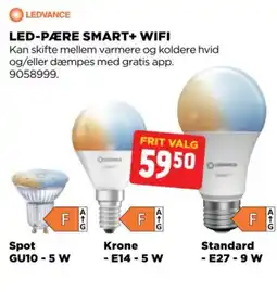 jem & fix Led-pære smart+ wifi tilbud