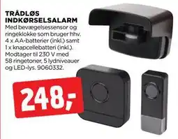 jem & fix TRÅDLØS INDKØRSELSALARM tilbud
