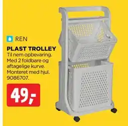 jem & fix PLAST TROLLEY tilbud