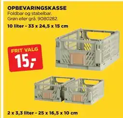 jem & fix OPBEVARINGSKASSE tilbud