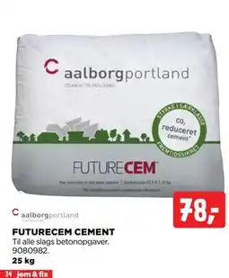 jem & fix FUTURECEM CEMENT tilbud