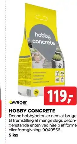 jem & fix HOBBY CONCRETE tilbud