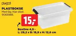 jem & fix Plast1 Plastbokse tilbud