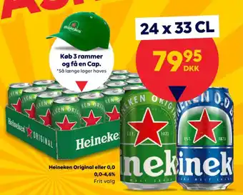 Heineken Original eller 0,0