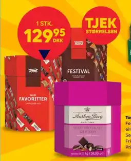 BorderShop Anthon Berg mixed chocolate selection tilbud