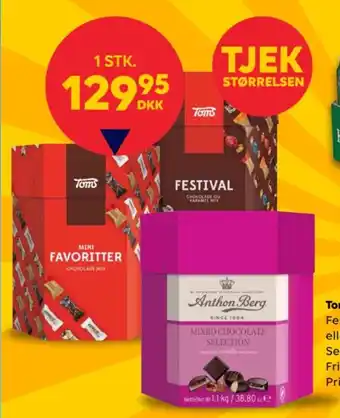 Anthon Berg mixed chocolate selection