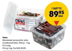 BorderShop Toms Blandede karameller tilbud