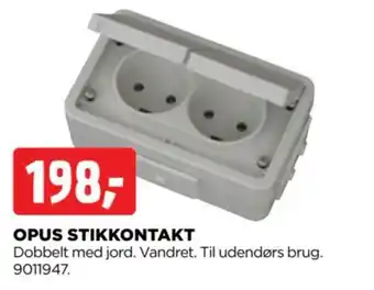 Opus stikkontakt