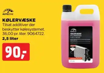 Autozone kølervæske