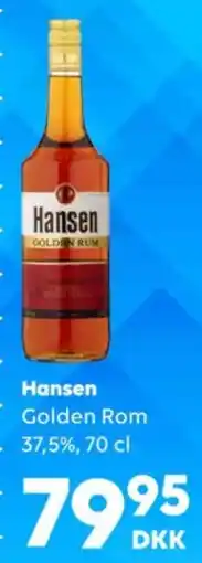 BorderShop Hansen Golden Rom tilbud