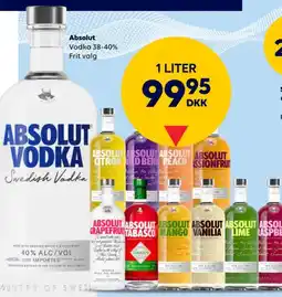 BorderShop Absolut Vodka tilbud