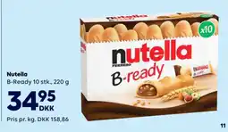 BorderShop Nutella B-Ready tilbud