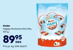 BorderShop Kinder Happy Moments Mini Mix tilbud