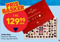 BorderShop Anthon Berg Diplomat Selection tilbud