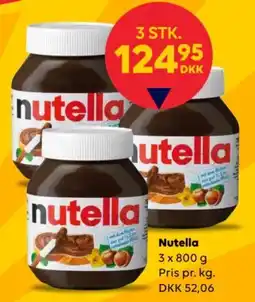 BorderShop Nutella tilbud