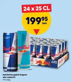 BorderShop Red Bull Energidrik Original eller sukkerfri tilbud
