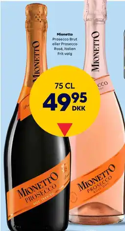 BorderShop Mionetto tilbud