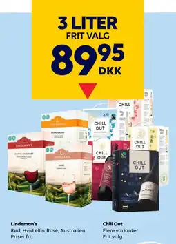 BorderShop Lindeman's Rød, Hvid eller Rosé tilbud