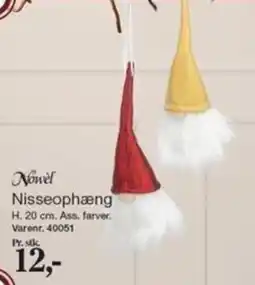 Harald Nyborg Novel Nisseophæng tilbud