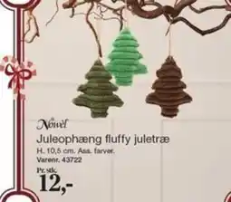 Harald Nyborg Novel juleophaeng fluffy juletrae tilbud
