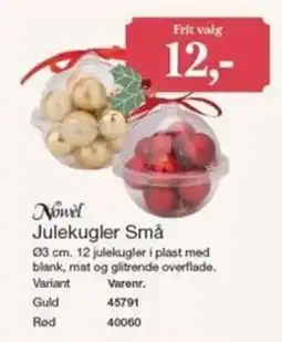 Harald Nyborg Novel Julekugler Små tilbud