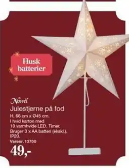 Harald Nyborg Novel Julestjerne på fod tilbud
