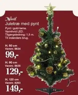 Harald Nyborg Novel Juletræ med pynt tilbud