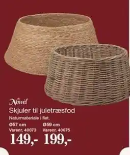 Harald Nyborg Nowel Skjuler til juletræsfod tilbud