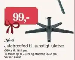Harald Nyborg Novel Juletræsfod til kunstigt juletræ tilbud
