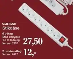 Harald Nyborg Sartano Stikdåse tilbud