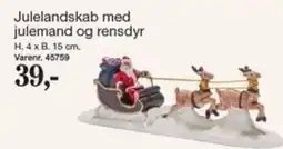 Harald Nyborg Julelandsbak med julemand og rensdyr tilbud