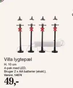 Harald Nyborg Villa lygtepæl tilbud