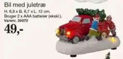 Harald Nyborg Bil med juletræ tilbud