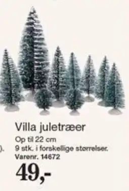 Harald Nyborg Villa juletræer tilbud