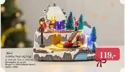 Harald Nyborg Novel Juleby hus og tog tilbud