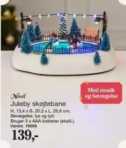 Harald Nyborg Novel Juleby skøjtebane tilbud