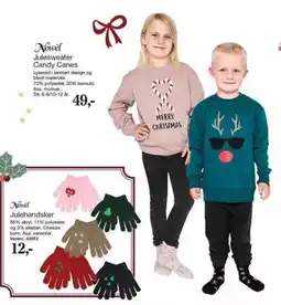 Harald Nyborg Nowel Julesweater Candy Canes tilbud