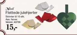 Harald Nyborg Novel Flettede julehjerter tilbud