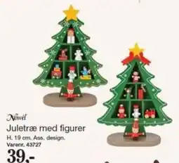 Harald Nyborg Novel Juletræ med figurer tilbud