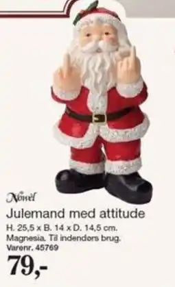 Harald Nyborg Novel Julemand med attitude tilbud
