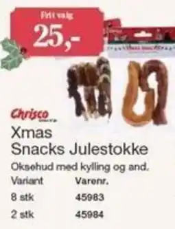 Harald Nyborg Chrisco Xmas Snacks Julestokke tilbud