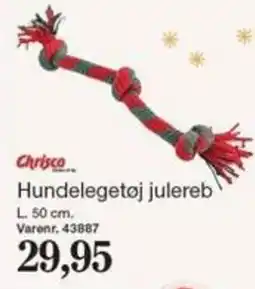 Harald Nyborg Chrisco Hundelegetøj julereb tilbud