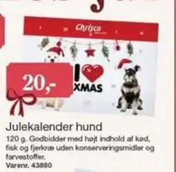 Harald Nyborg Chrisco Julekalender hund tilbud